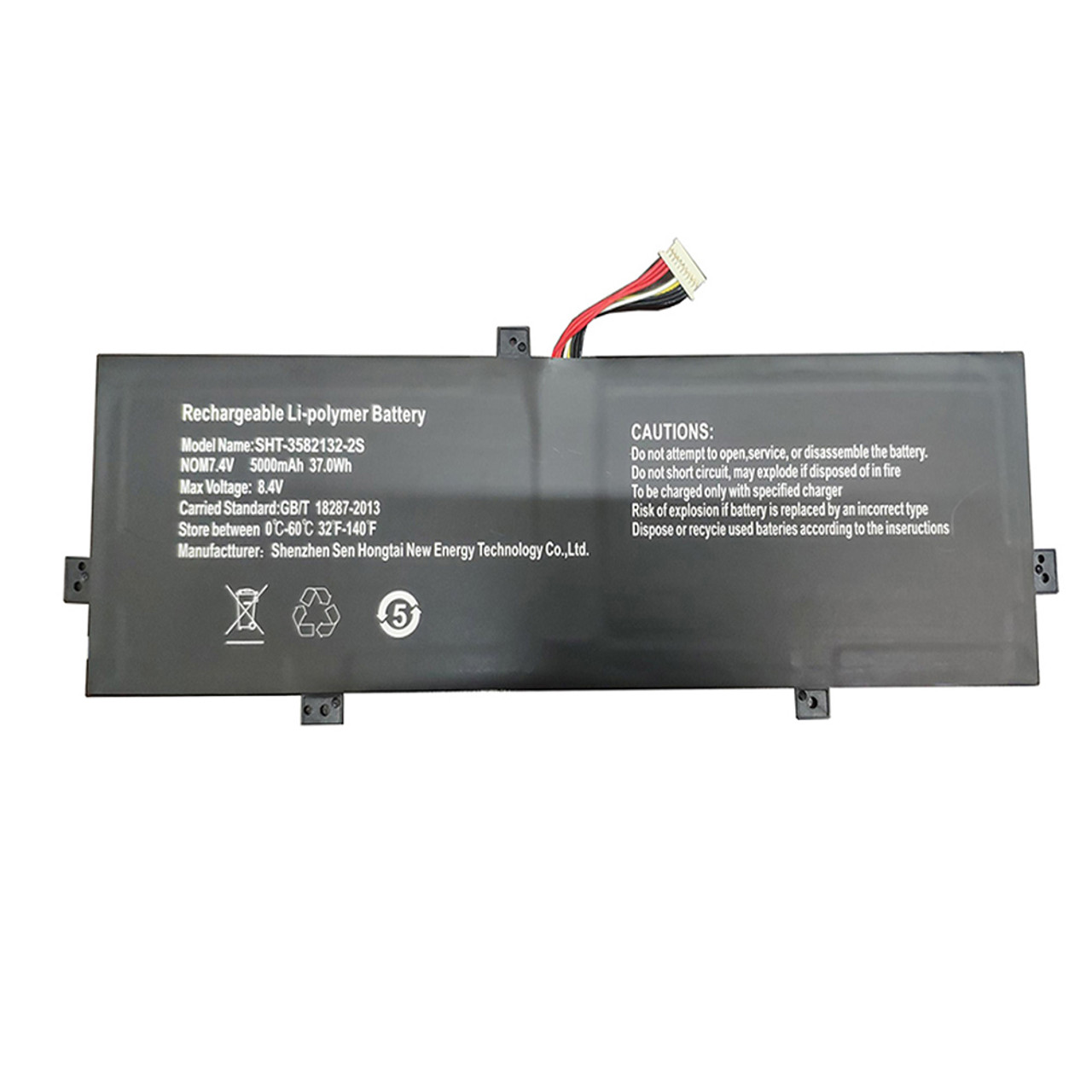 (billede for) Batteri til 7.4V 5000mAh RTDPART 3582132-2S Haoqin haobook140compatible 
