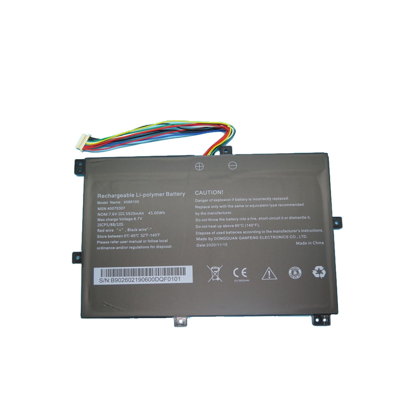 (billede for) Batteri til 4588105 40069191 MEDION CW140 Akoya S4401,S4402,s4402-md63410,S4403