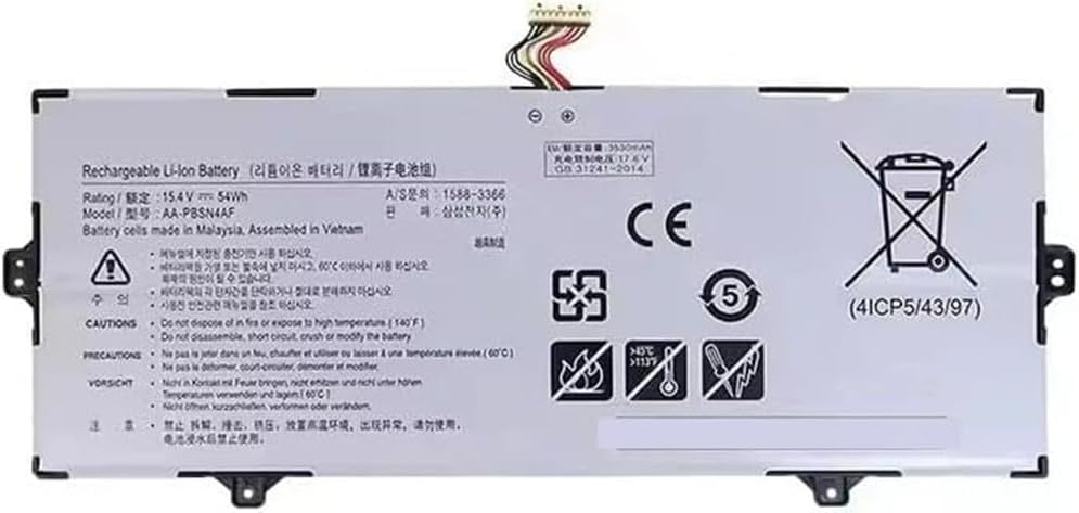 (billede for) Batteri til AA-PBSN4AF AAPBSN4AF Samsung Notebook 9 Pen 13 Inch NP930SBE NT930SBE