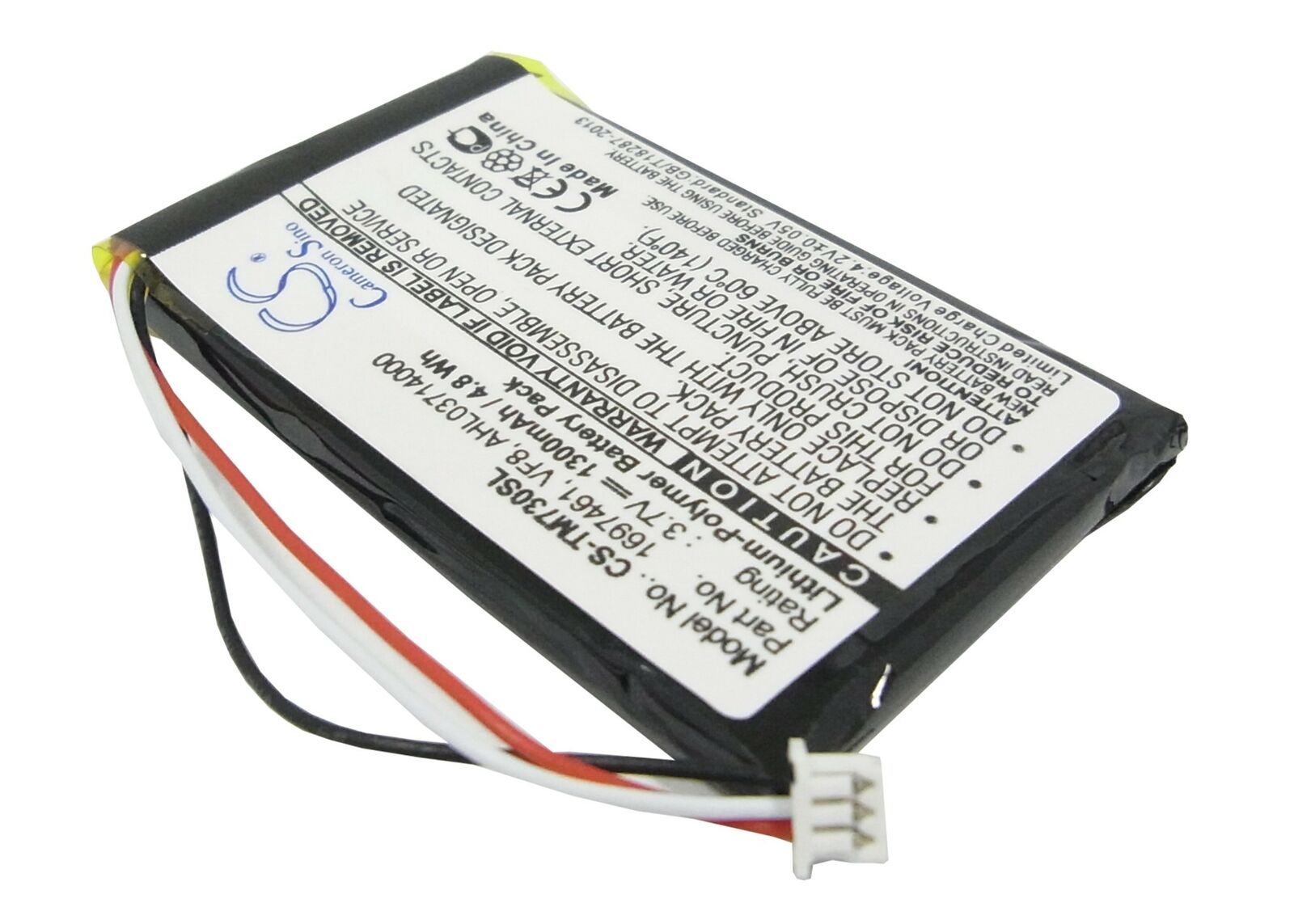 Batteri til TomTom GO530 (4CH5.000.00), 930T, 1697461, AHL03714000, VF8, Go (kompatibelt)