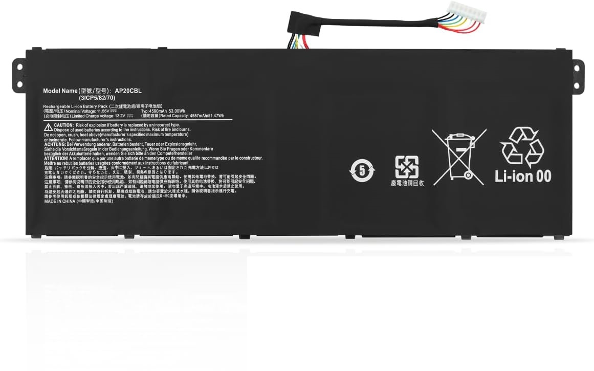 (billede for) Batteri til AP20CBL Acer Swift 3 SF314-43 SF314-511 Aspire 5 A515-45 A515-46 A515-56 A515-56T A515-56G 7 A715-43G