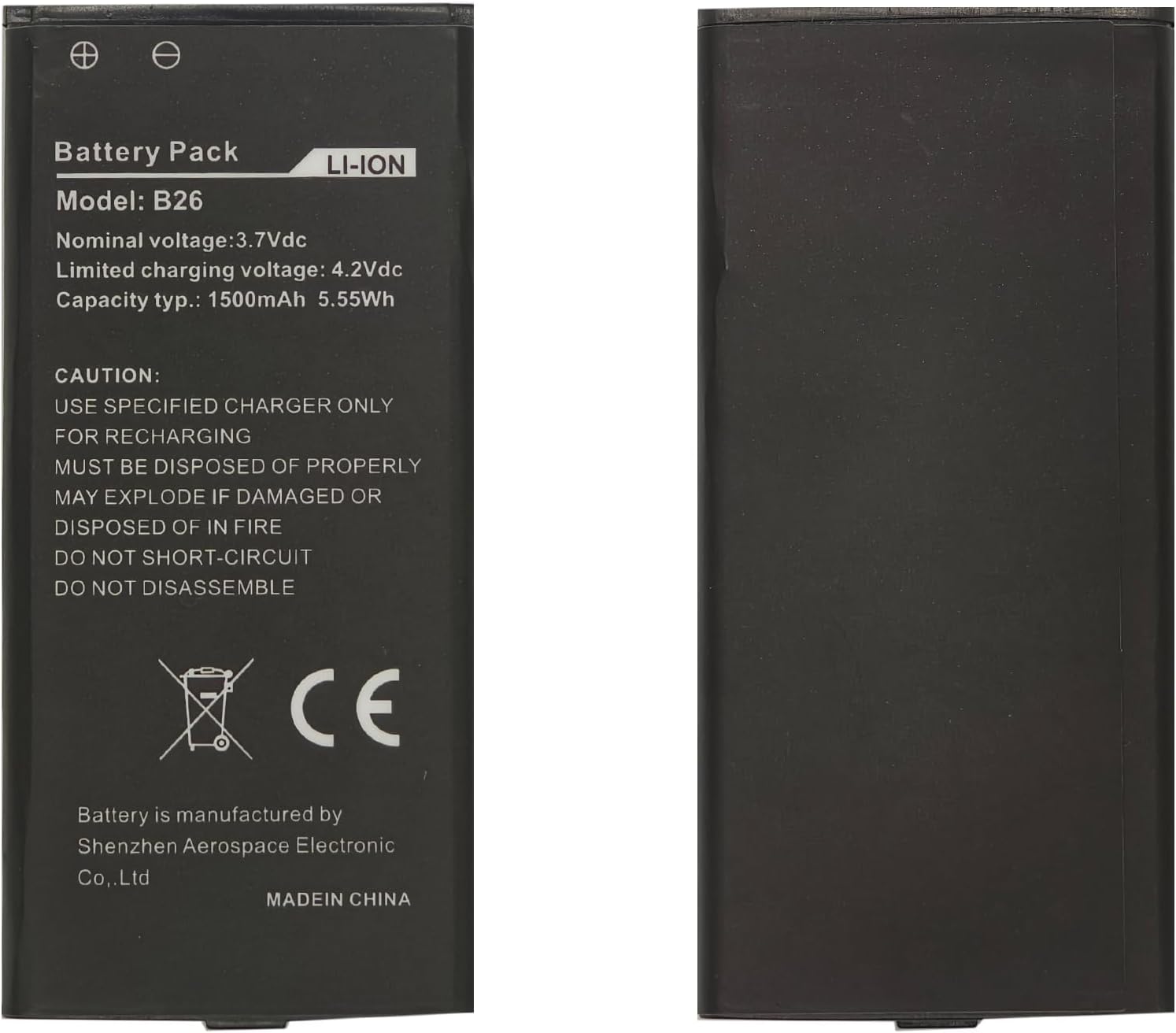 (billede for) Batteri til 3.7V 1500mAh B26 for Caterpillar Phone