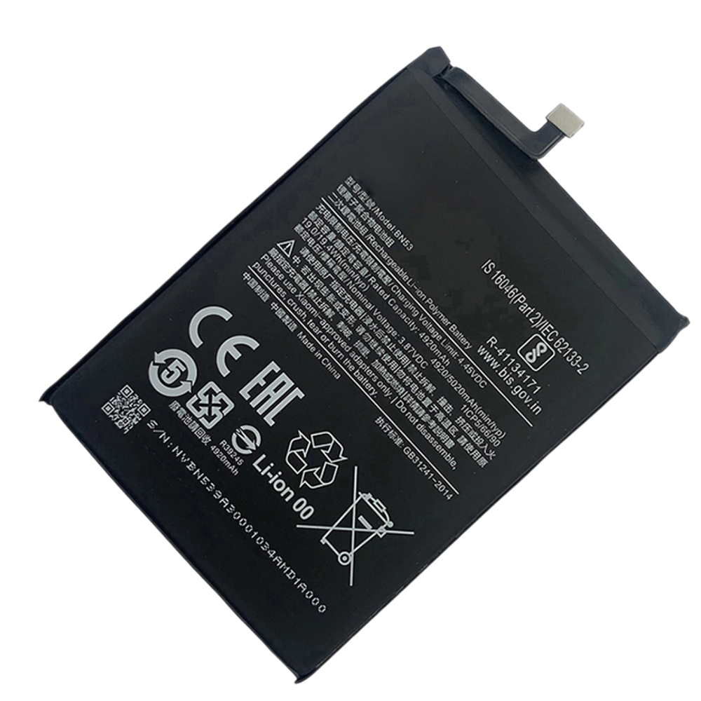 (billede for) Batteri til BN53 For Xiaomi Redmi Note 9 Pro 