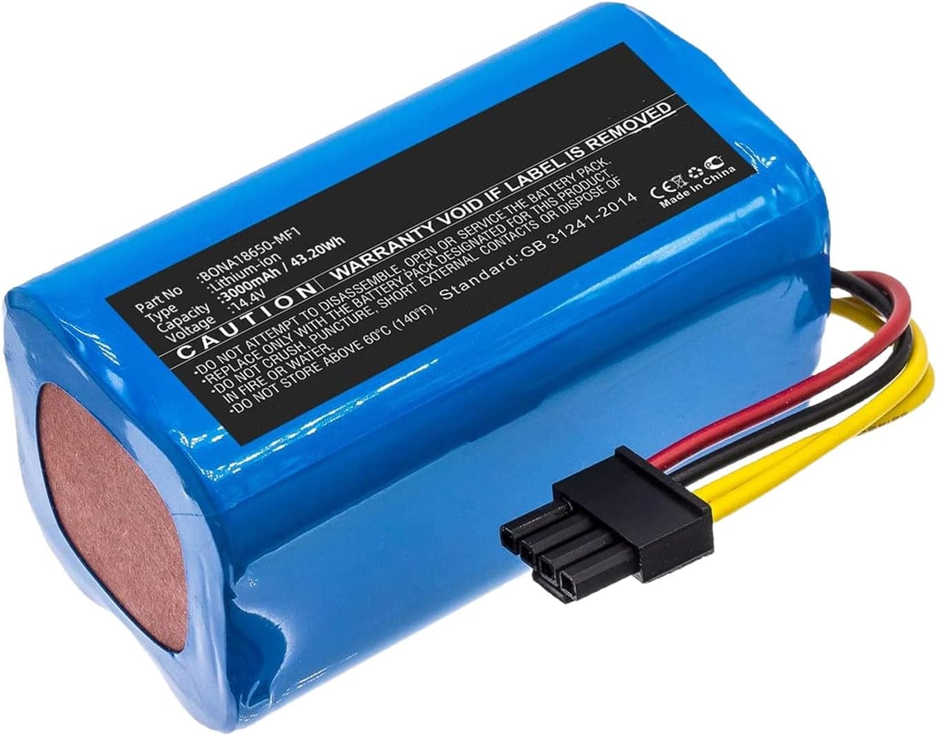 Batteri til BL509 BONA18650-MF1 790T Summer P1S BONA18650-AA 14.4V (kompatibelt)