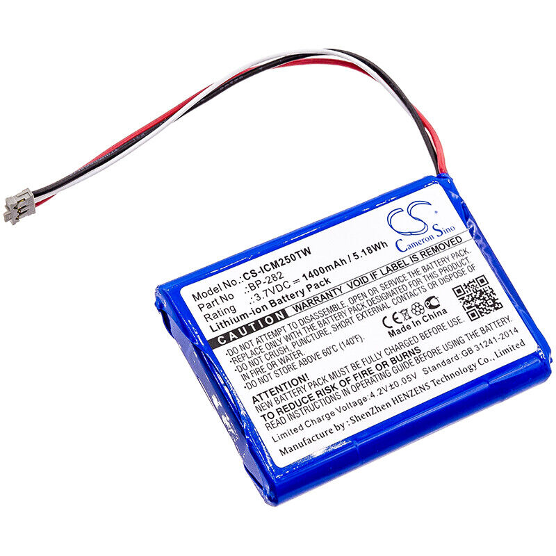 (billede for) Batteri til ICOM IC-M25, BP-282 3.7V 