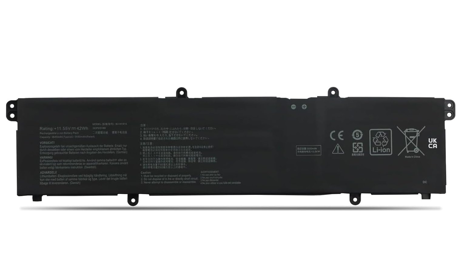 (billede for) Batteri til C31N1915 B31N1915 Asus ExpertBook BR1100CKA BR1100FKA B1400 B1400C B1500 B1500CB B1500cba B1500ceca 