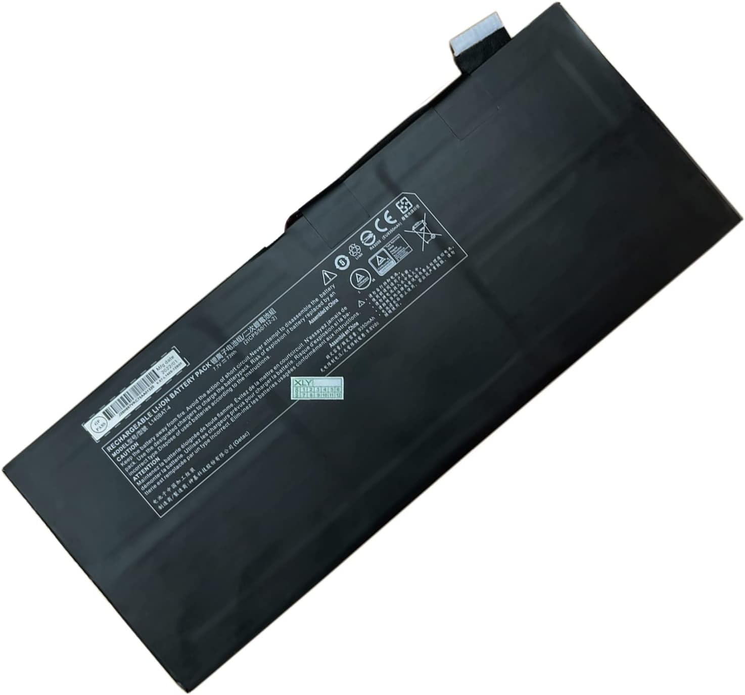 (billede for) Batteri til L140BAT-4 CLEVO L140CU L141CU L140MU L141MU 6-87-L140S-72B01