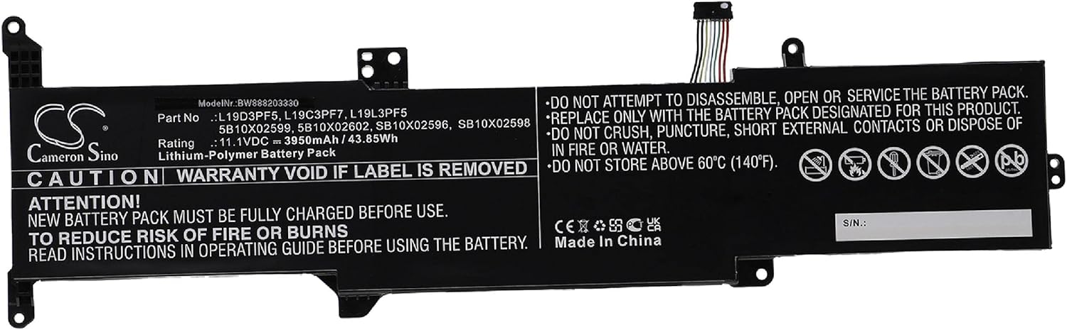 Batteri til Lenovo IdeaPad 3-14ADA05 3-14ARE05 3-14IIL05 3-14IML05 3-15ADA05 3-15ARE05 3-15II. L05 3-15IML05 (kompatibelt)