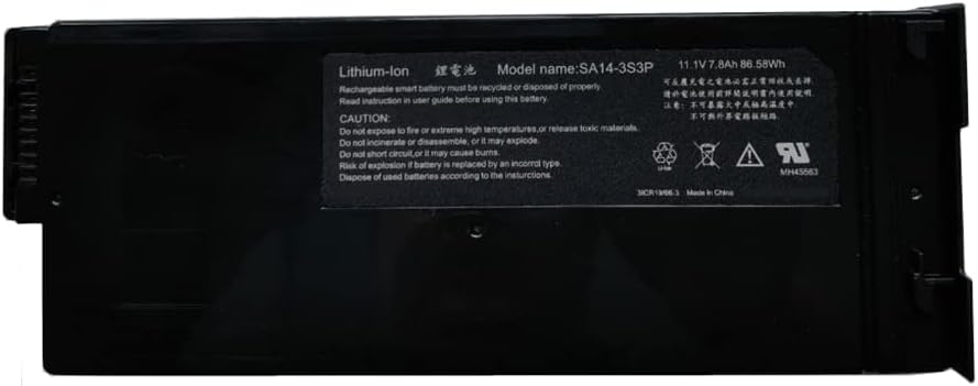 (billede for) Batteri til DurabooK SA14-3S3P 3ICR19/66-3 11.1V Durabook SA14