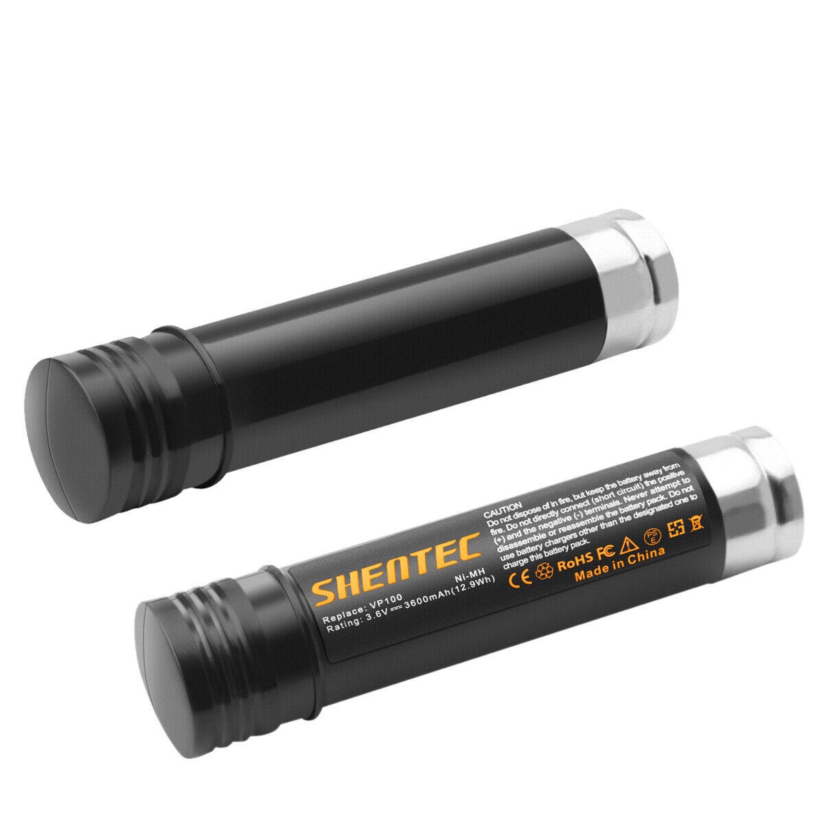 Batteri til 2X 3.6V 3600mAh Ni-MH Black & Decker 383900-004,151 995-02,388183-00 ,VP100 (kompatibelt)