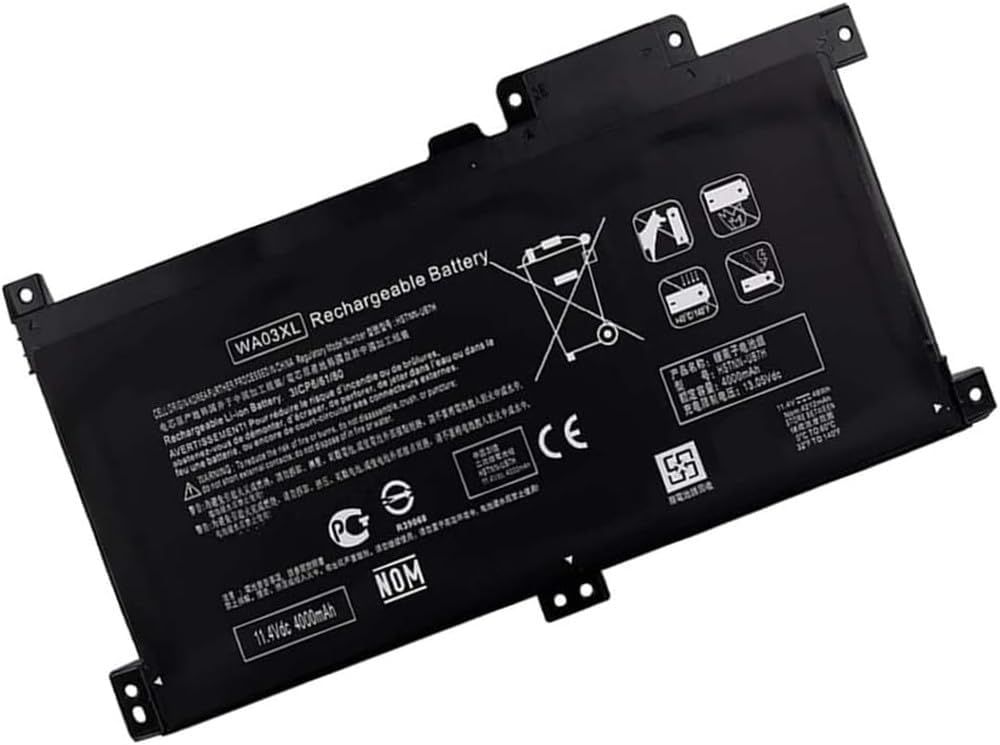 Batteri til HP Pavilion X360 15-br000 br015na br018na br013na br016ng br017ng br017ng br003XL 32ng br052od br101ng br101la WA03XL (kompatibelt)